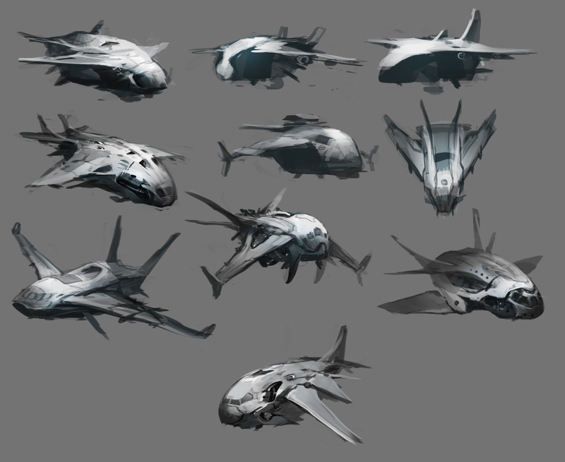 Illustration for article titled Get a First Look at XCOM's Fantastic Concept Art